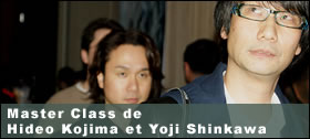 Dossier - Reportage : Master Class de Hideo Kojima et Yoji Shinkawa