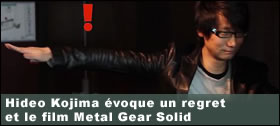 Dossier - Hideo Kojima évoque un regret et le film Metal Gear Solid