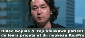 Dossier - Hideo Kojima et Yoji Shinkawa parlent de leurs projets et du nouveau Kojima Productions