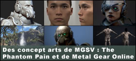 Dossier - Des concept arts de Metal Gear Solid V : The Phantom Pain et de Metal Gear Online 3