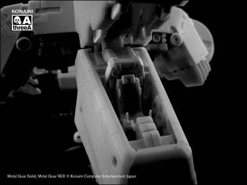 Figurine Metal Gear Rex par ThreeA et Kojima Productions