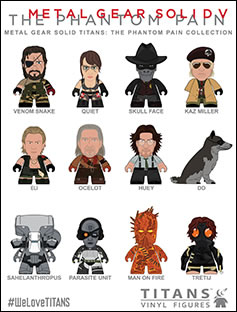 Des figurines vinyles de Metal Gear Solid V : The Phantom Pain annoncées chez Titan Merchandise