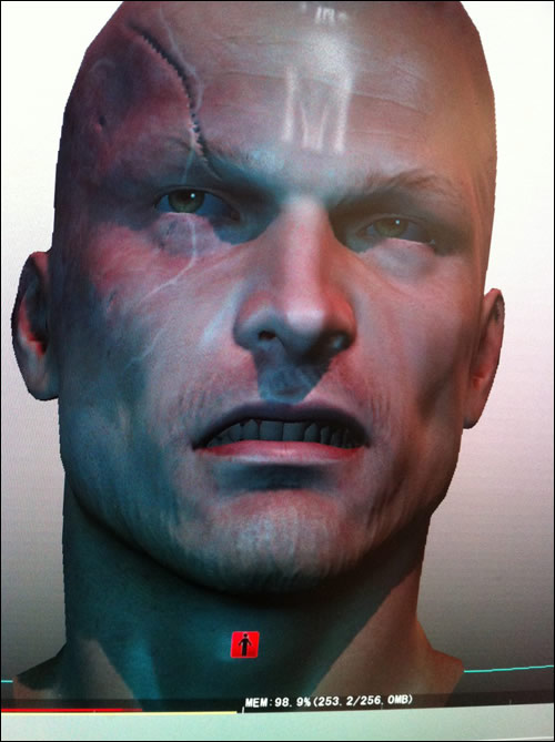 Test facial du Fox Engine de Kojima Productions
