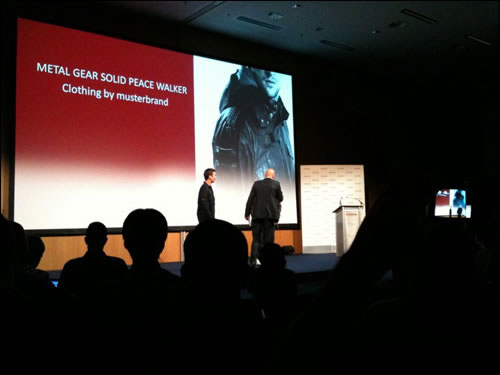 Gamescom 2011 Ligne de vtement Metal Gear Solid Peace Walker