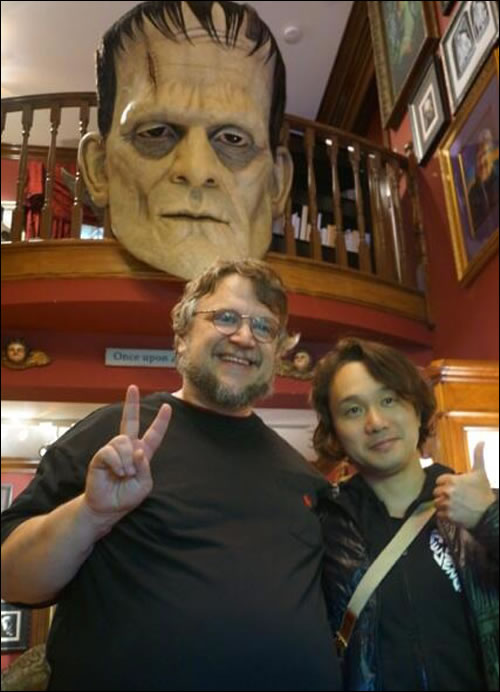 Guillermo del Toro et Yoji Shinkawa
