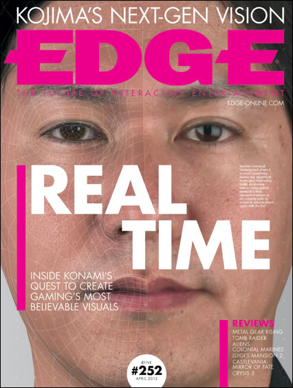 Edge Hideo Kojima - Un nouveau visuel pour le Fox Engine - Pro Evolution Soccer