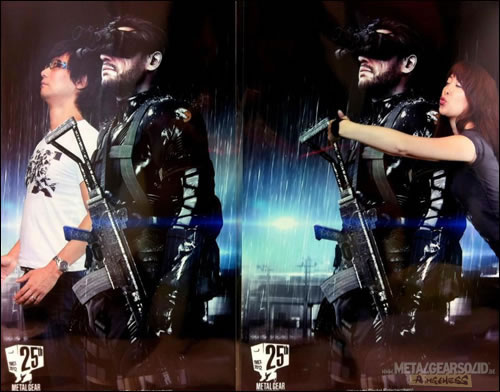 Hideo Kojima et Ayako Terashima dans Metal Gear Solid : Ground Zeroes