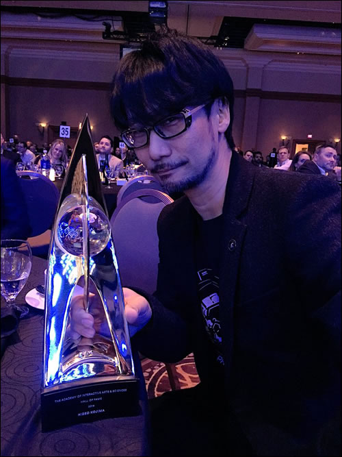 Hideo Kojima rcompens par un Hall of Fame au DICE Summit 2016