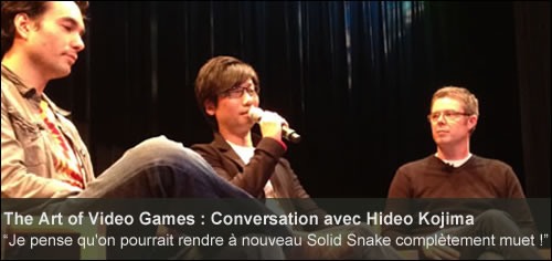 Conversation avec Hideo Kojima The Art of Video Games