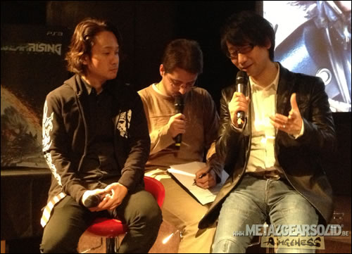 Hideo Kojima et Yoji Shinkawa Master Class Paris