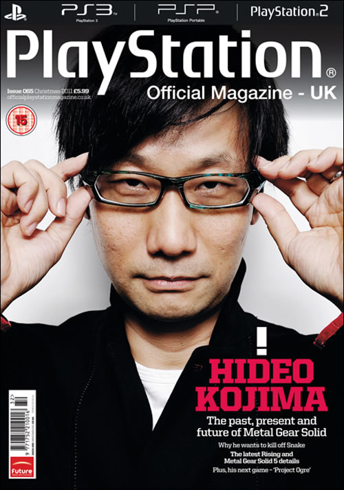 Hideo Kojima Official PlayStation Magazine UK