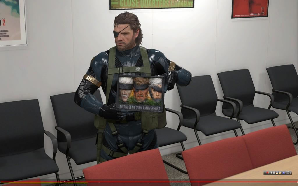 Le bento Metal Gear Solid avec Big Boss dans le Fox Engine