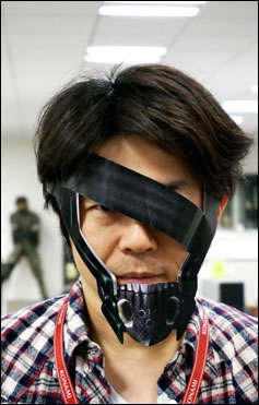 Masque en carton de Metal Gear Rising Revengeance
