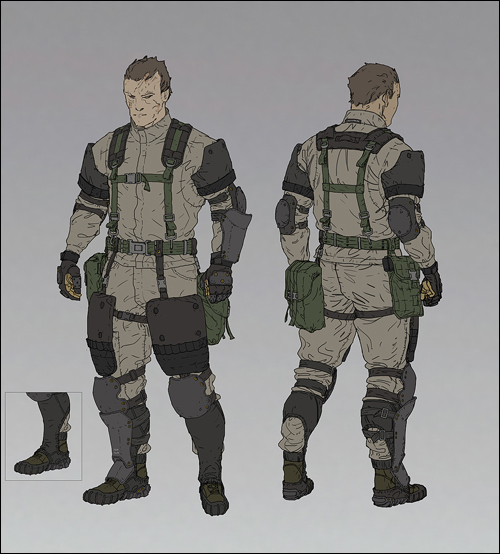 Une flopée d'artworks de Metal Gear Online par A.J. Trahan