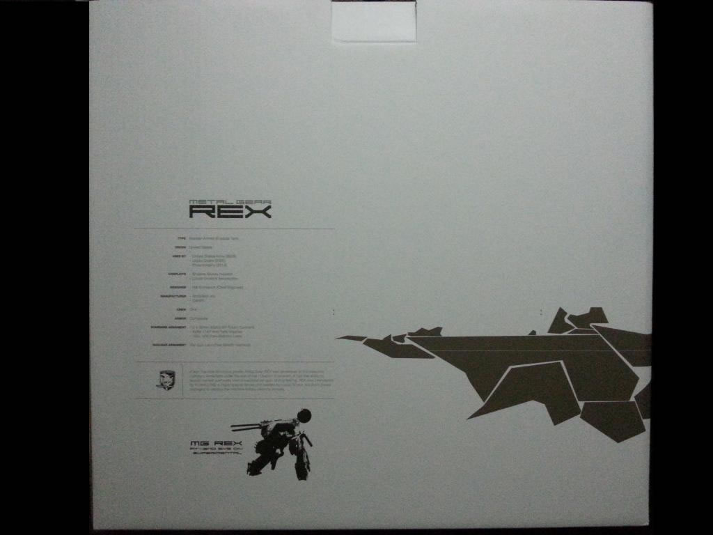 dballage du magnifique Metal Gear Rex sign Threea !