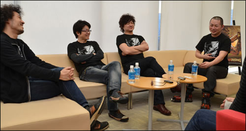Etsu Tamari, Yuji Korekado, Atsushi Inaba et Kenji Saito