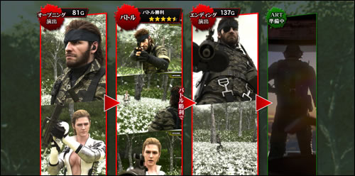 Images séquences de Metal Gear Solid 3 Snake Eater sur Pachislot