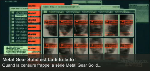 Censure dans Metal Gear Solid
