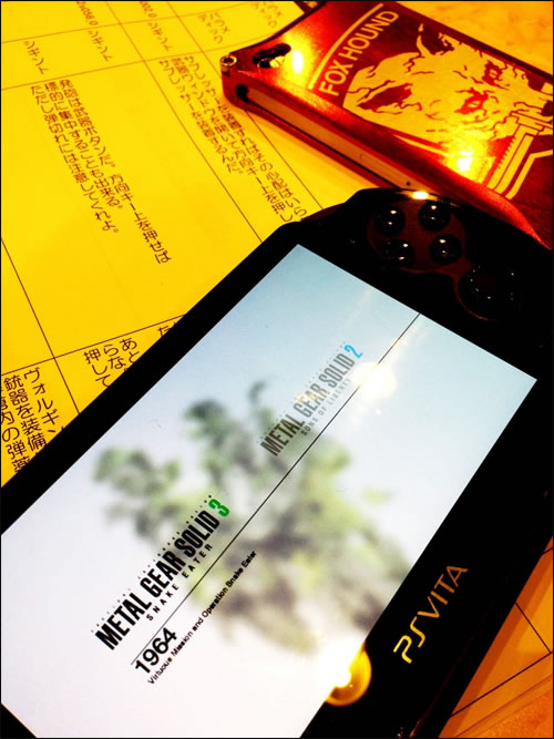 Metal Gear Solid 3 HD sur PlayStation Vita