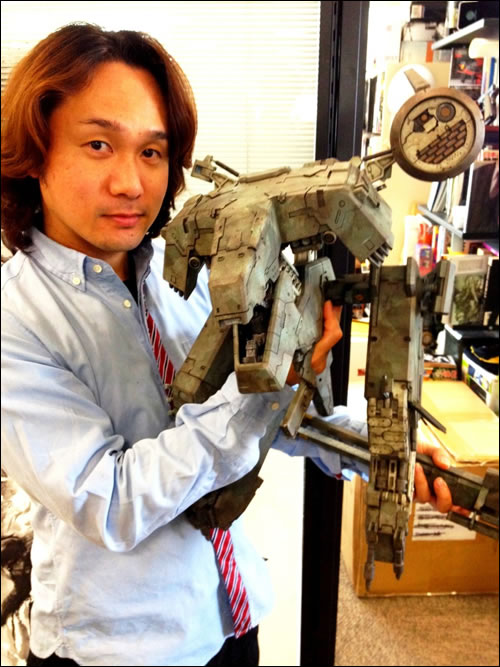 Figurine Metal Gear Rex par ThreeA chez Kojima Productions