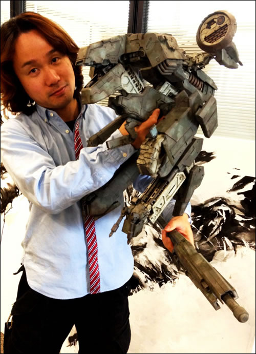 Figurine Metal Gear Rex par ThreeA chez Kojima Productions