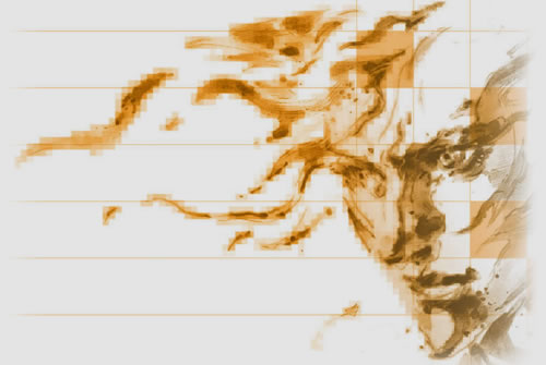 Artwork Raiden par Yoji Shinkawa Metal Gear Solid 2