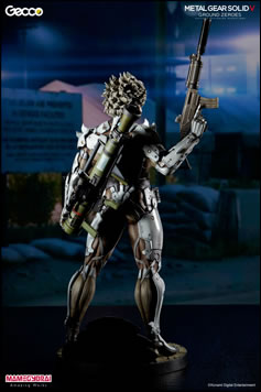 Une nouvelle statuette Gecco de Raiden inspirée de MGSV Ground Zeroes