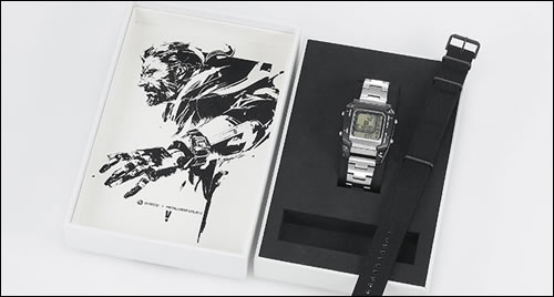La montre de Snake pour collectionneurs. Une nouvelle image de MGSV ?
