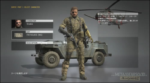 De nouvelles tenues annoncées pour Metal Gear Solid V : The Phantom Pain en DLC