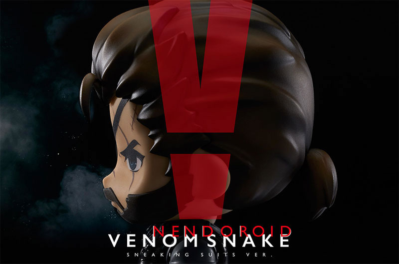 Des photos de la figurine Nendoroid de Venom Snake disponible en prcommande
