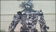 Metal Gear Rising Revengeance Raiden fait le mur  Liverpool