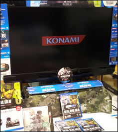 Nos photos de la boutique de Konami  Tokyo MGS HD PS Vita