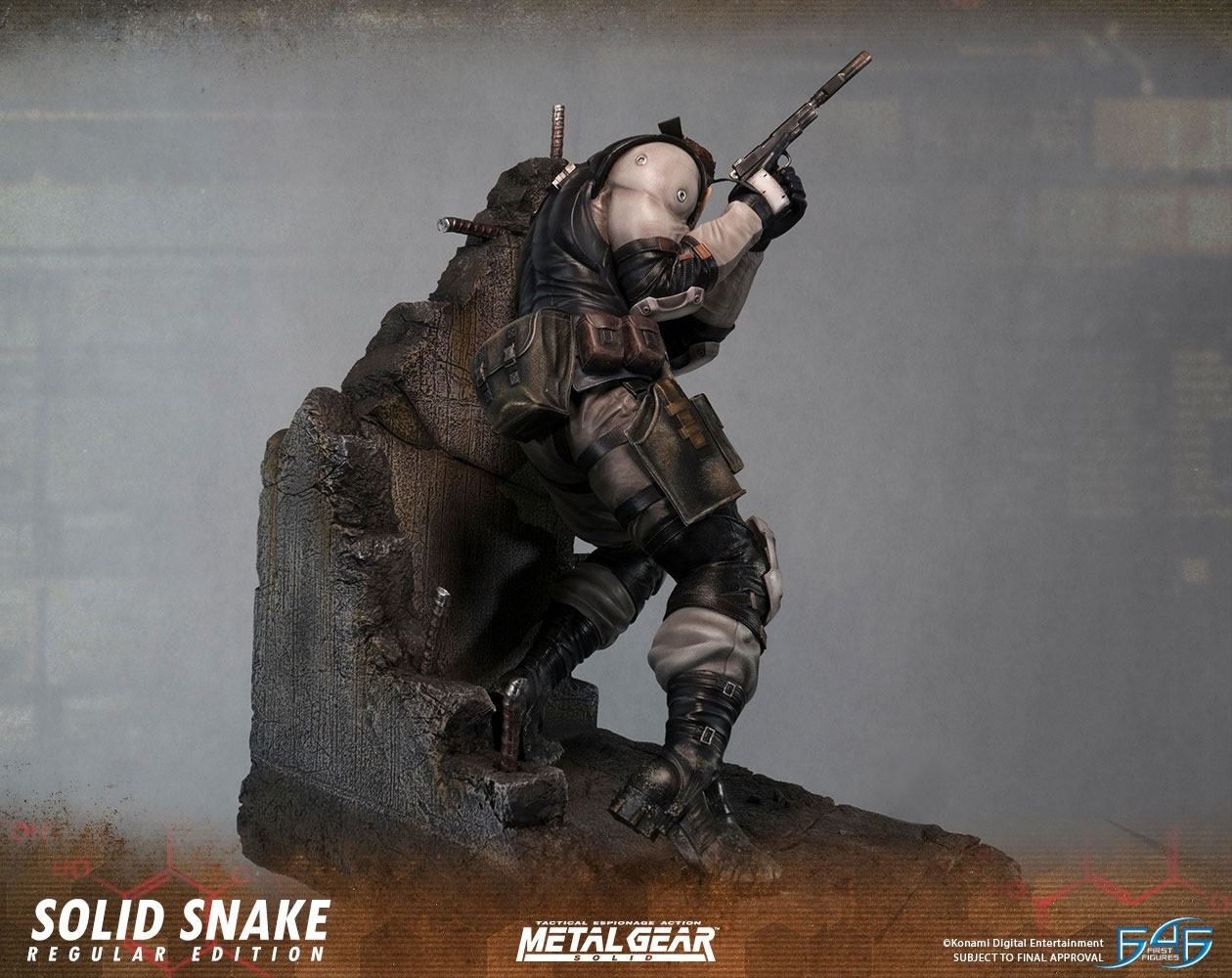First4Figures dvoile une nouvelle statuette dtaille et imposante de Solid Snake