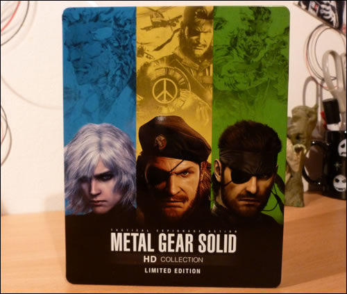 Le Steel Book de Metal Gear Solid HD Collection disponible