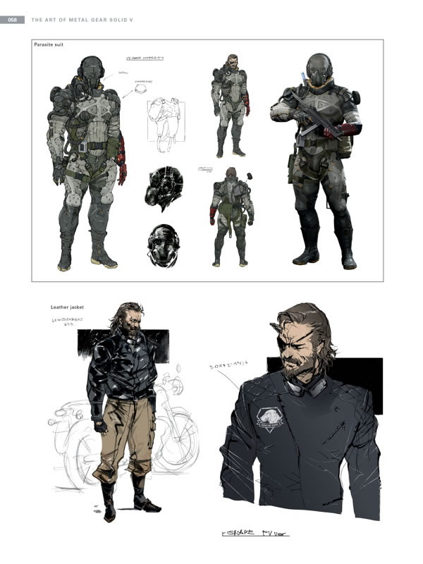 Gros plan sur l'artbook The Art of Metal Gear Solid V