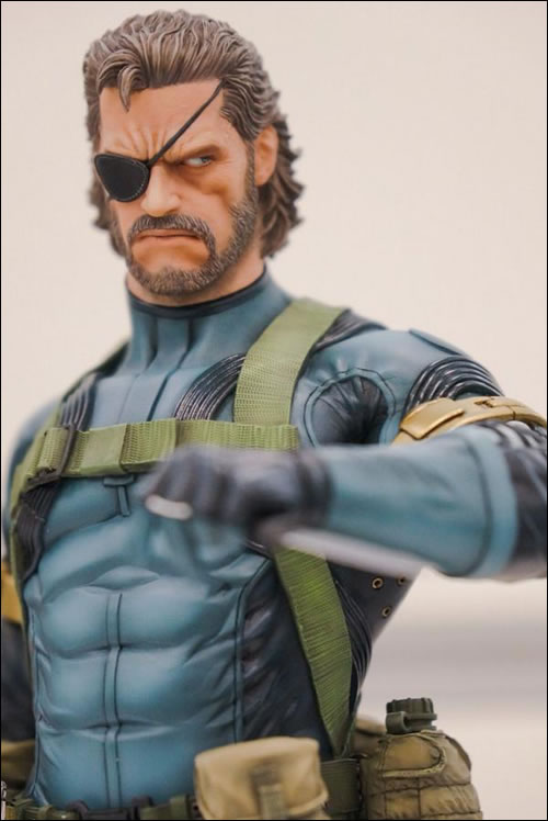 Deux photos et des couleurs pour la statuette de Big Boss de Metal Gear Solid V : Ground Zeroes